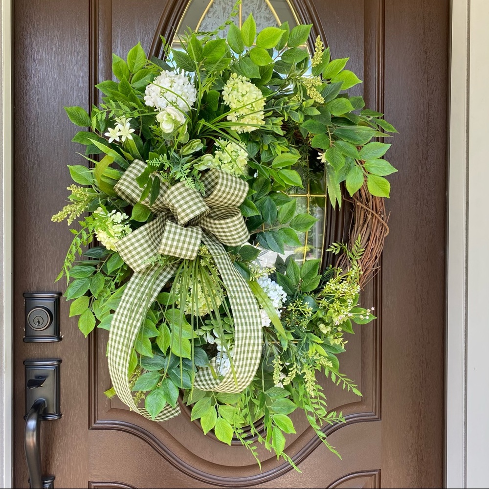 🌿SOLD🌿Extra Large Everyday Greenery Grapevine Wreath